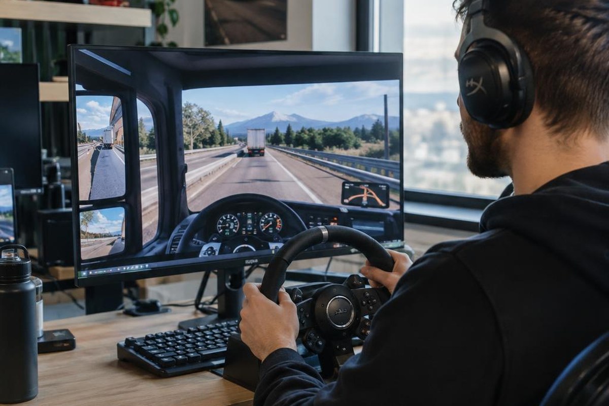 Leggere e giocare con Euro Truck Simulator